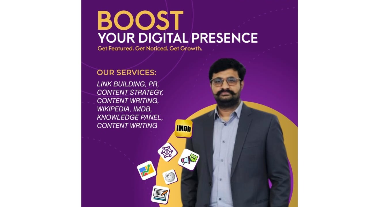 Meet best
link-building expert, Rajasi
Media helps businesses thrive.